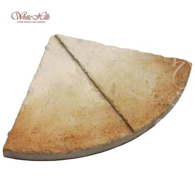 Радиальная тротуарная плитка Тиволи R1901-24 White Hills